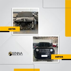 Conserto carroceria Jeep Renegade